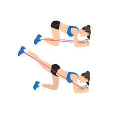 Glute Kickbacks: How To, Muscles Worked & Common Mistakes 1 Glute kickbacks